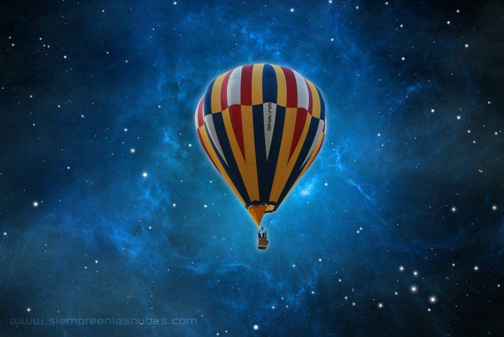 Wallpaper de globos aerostáticos - Siempre en las Nubes