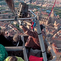volar en globo en Salamanca