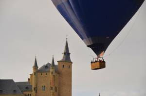 Balloon ride in Segovia