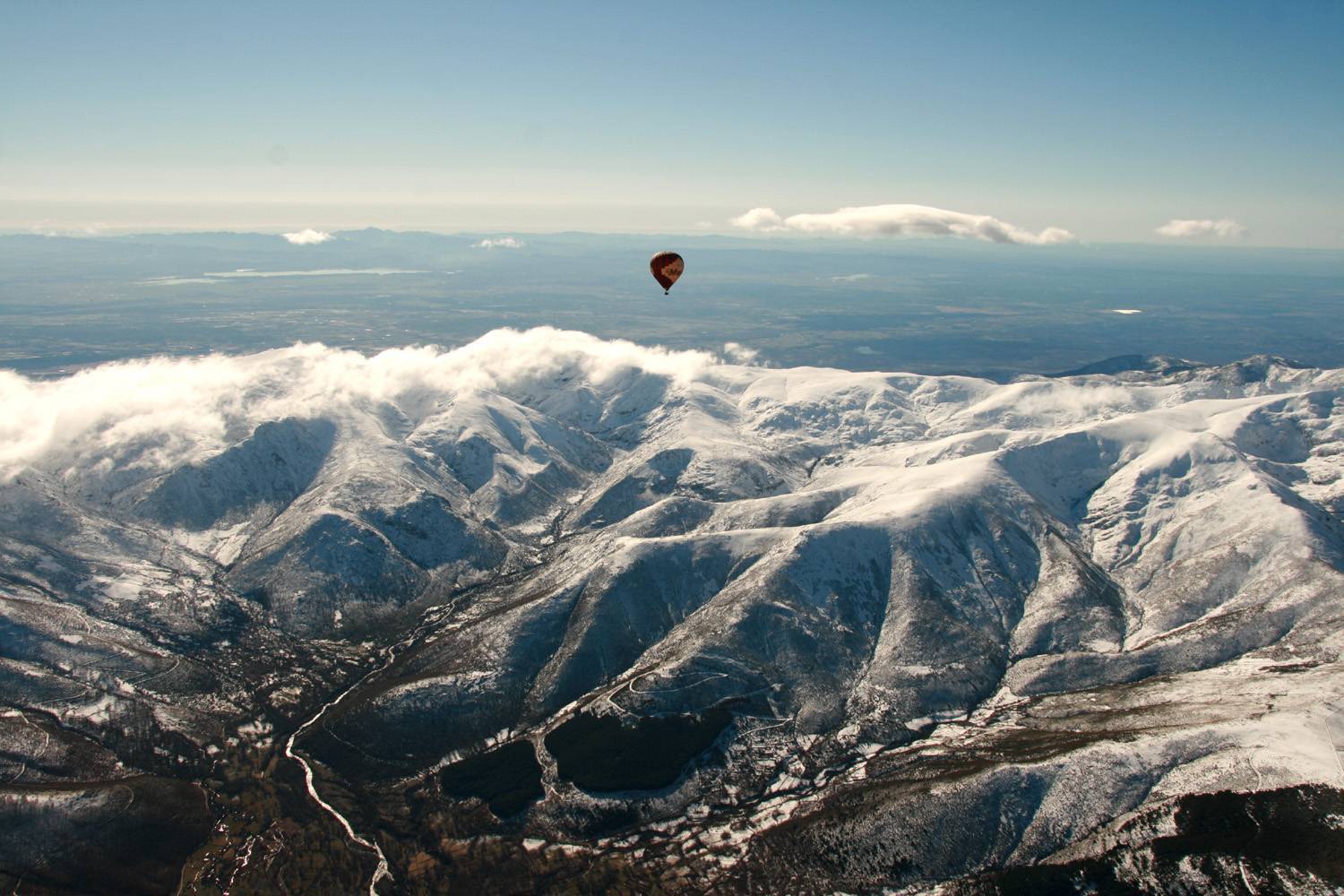 Imagen del vuelo del 23 enero de 2014