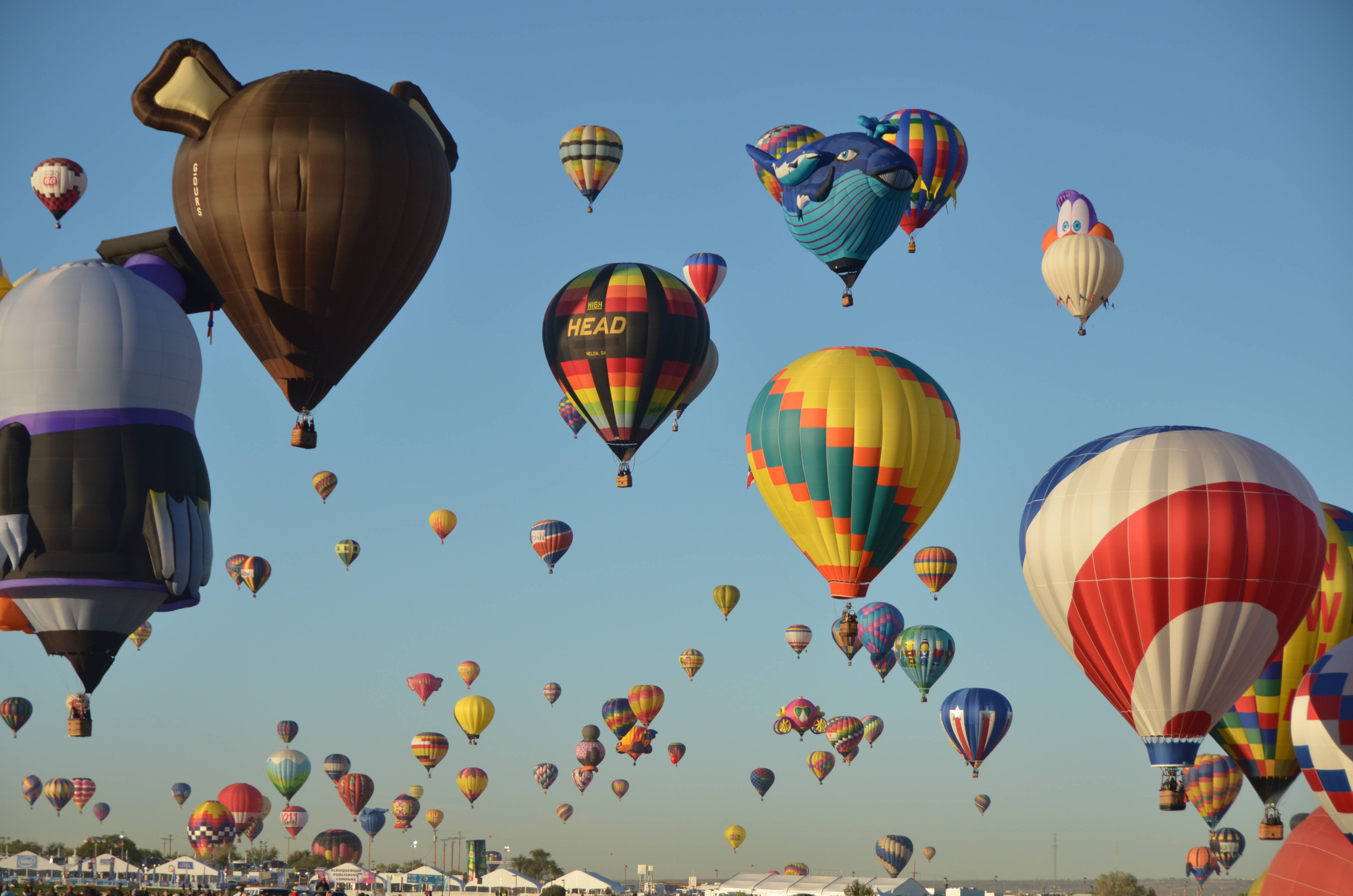 Balloon Fiesta en Albuquerque, Nuevo México.