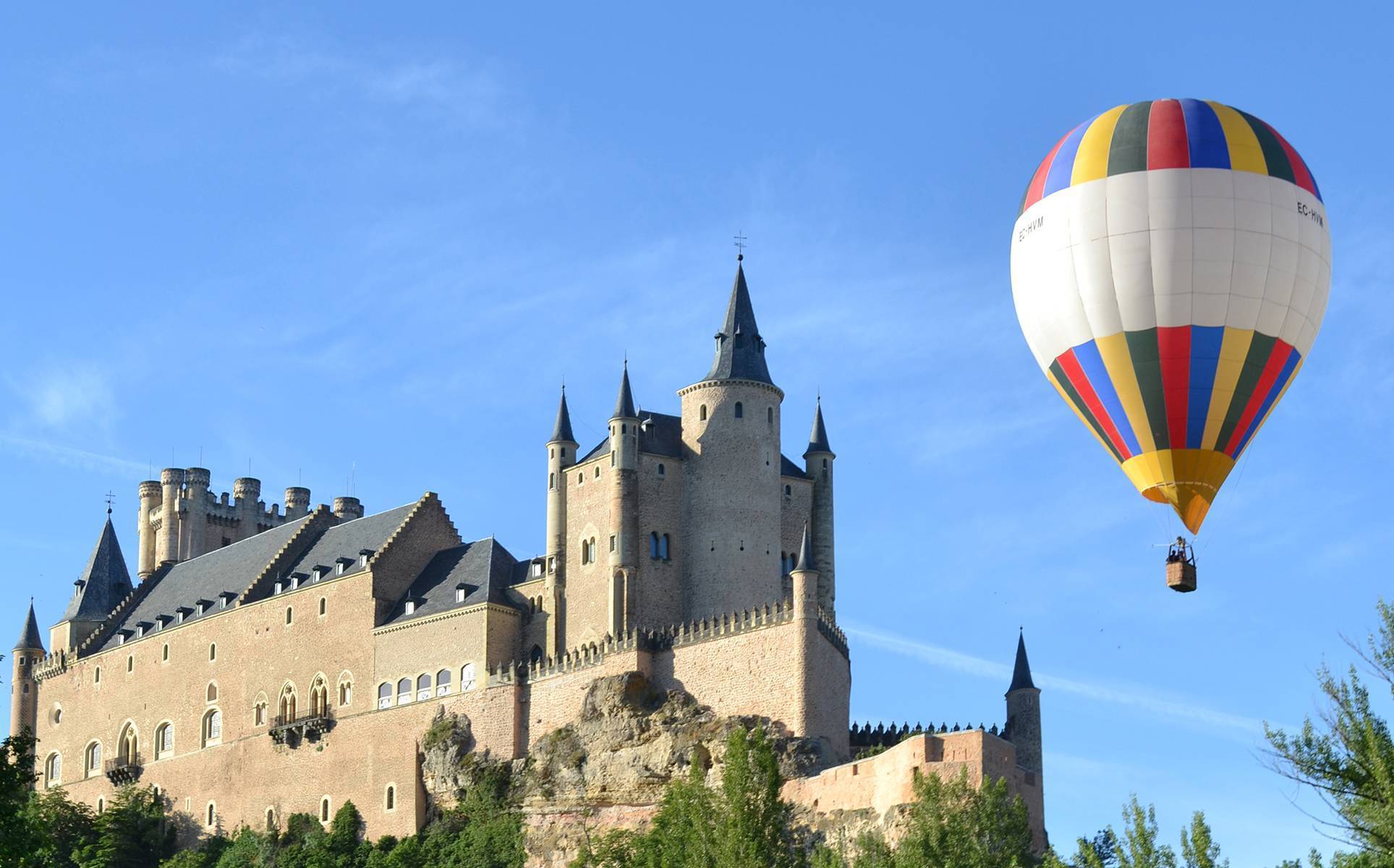 Hot air balloon rides