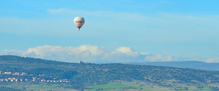 Volar en globo en Madrid