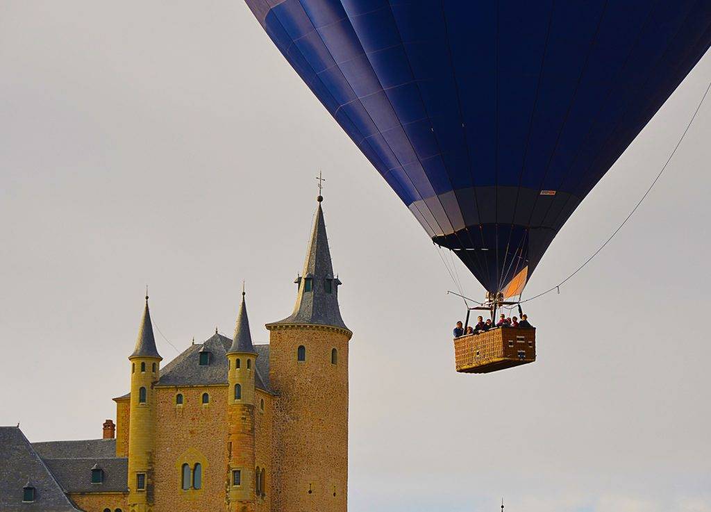 Segovia en globo Segovia en globo