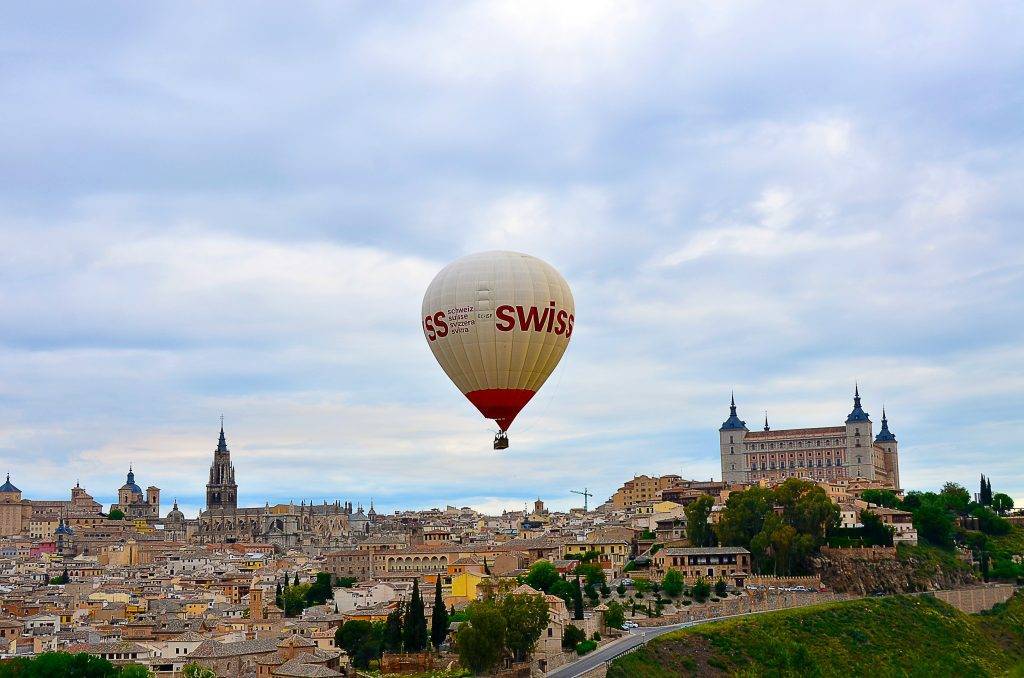 El mundo desde un globo: Alcázar de Toledo El mundo desde un globo: Alcázar de Toledo