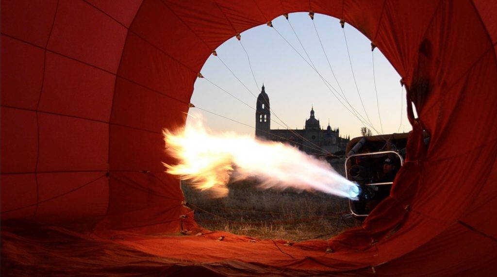 Volar en globo en Segovia
