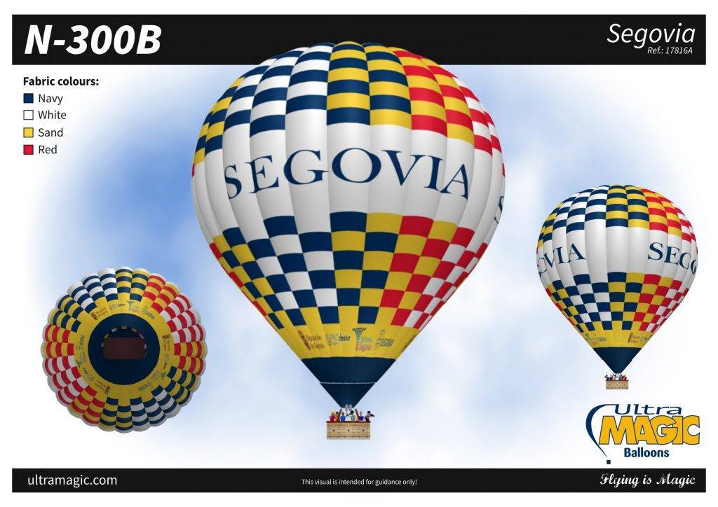 Diseño globo aerostático publicitario