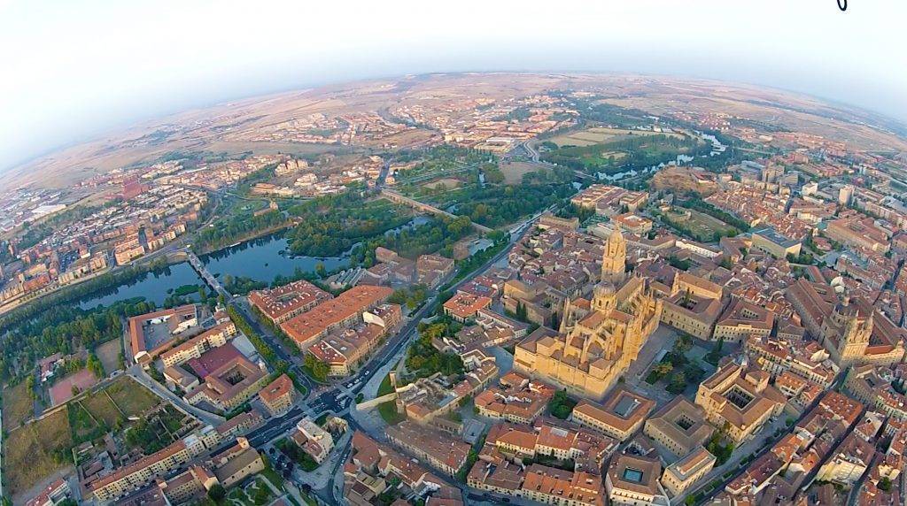 Ruta en globo en Salamanca. 