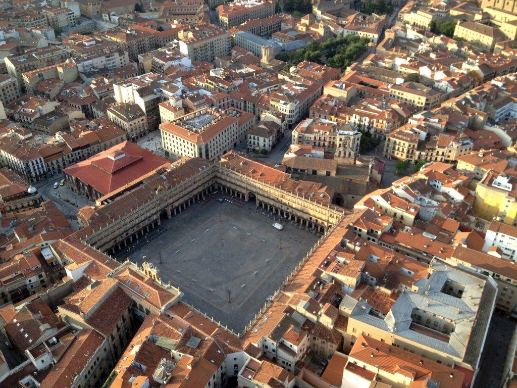 Excursión en globo en Salamanca