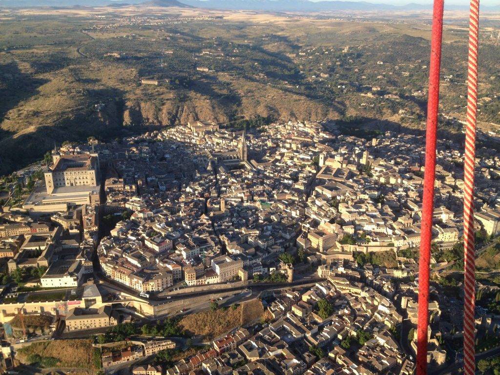 Excursión en globo en Toledo