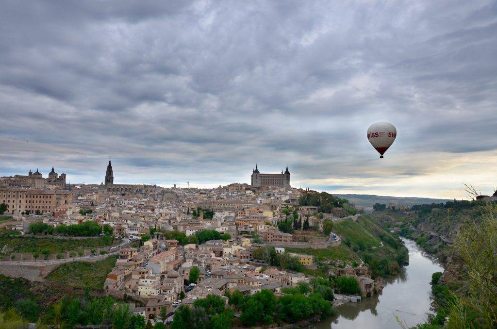 Viaje en globo ciudad patrimonio de la humanidad