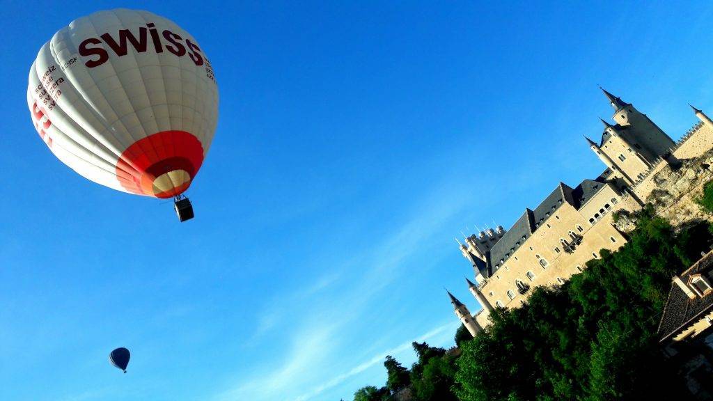 Paseo en globo Segovia 10-06-2017