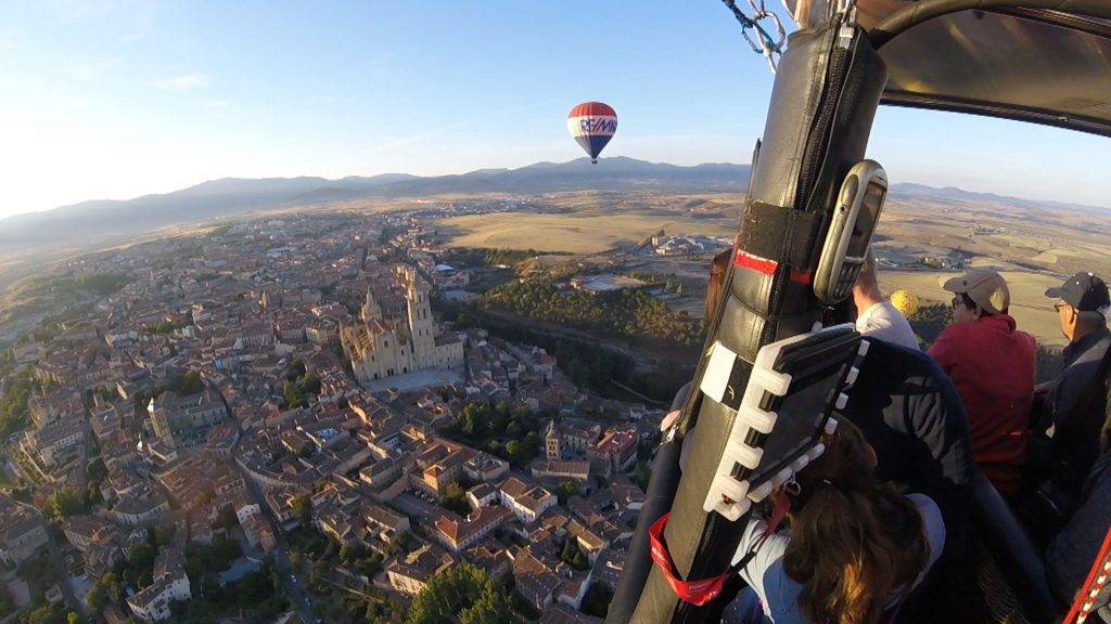 Paseo en globo Segovia 20-08-2017
