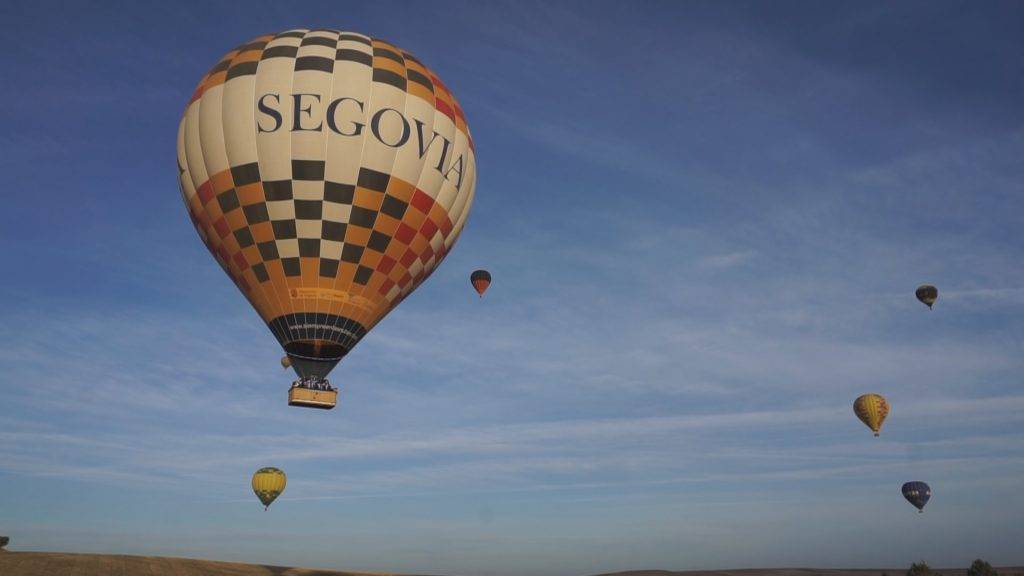 Vuelo en globo Segovia 22-10-2017