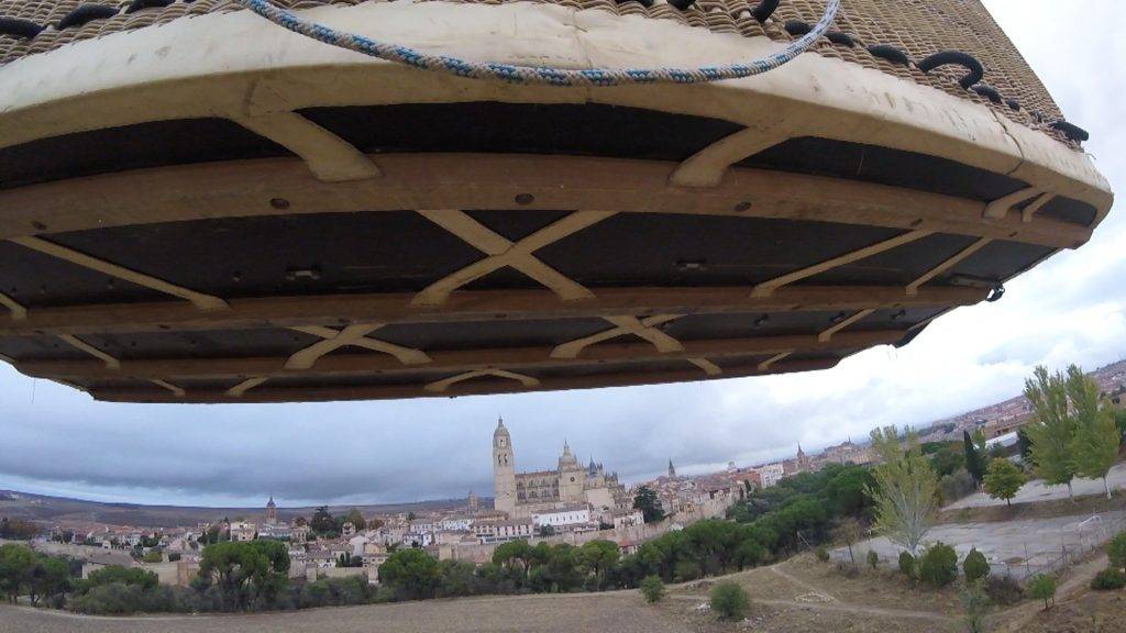 Vuelo en globo Segovia 21-10-2017 