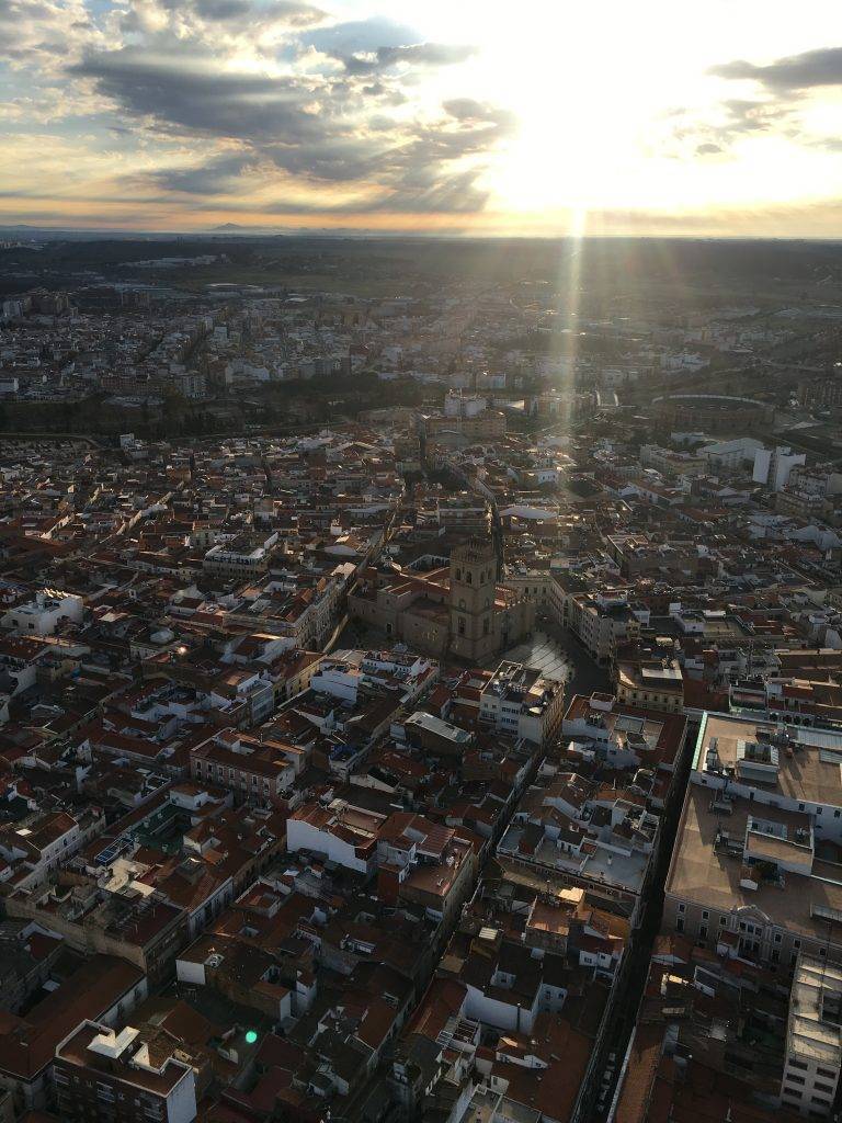Vuelo en globo en Badajoz