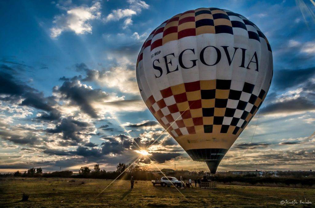 El globo accesible de Segovia. Foto de Juanjo Bolaño