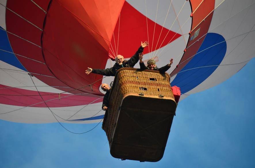 emociones volando en globo