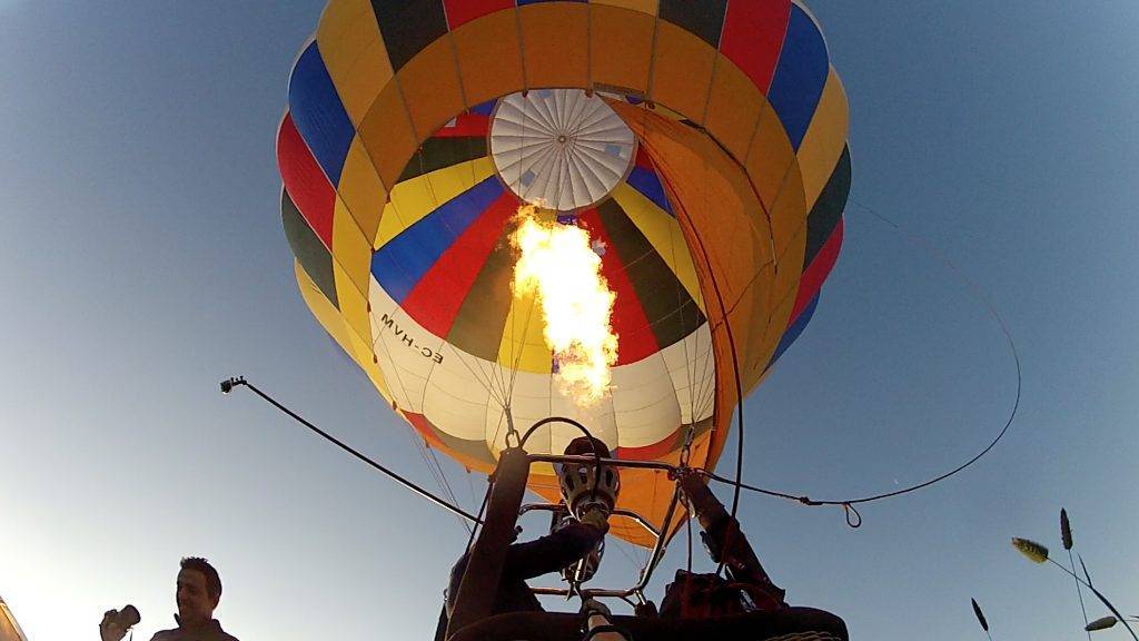 Los vuelos en globo