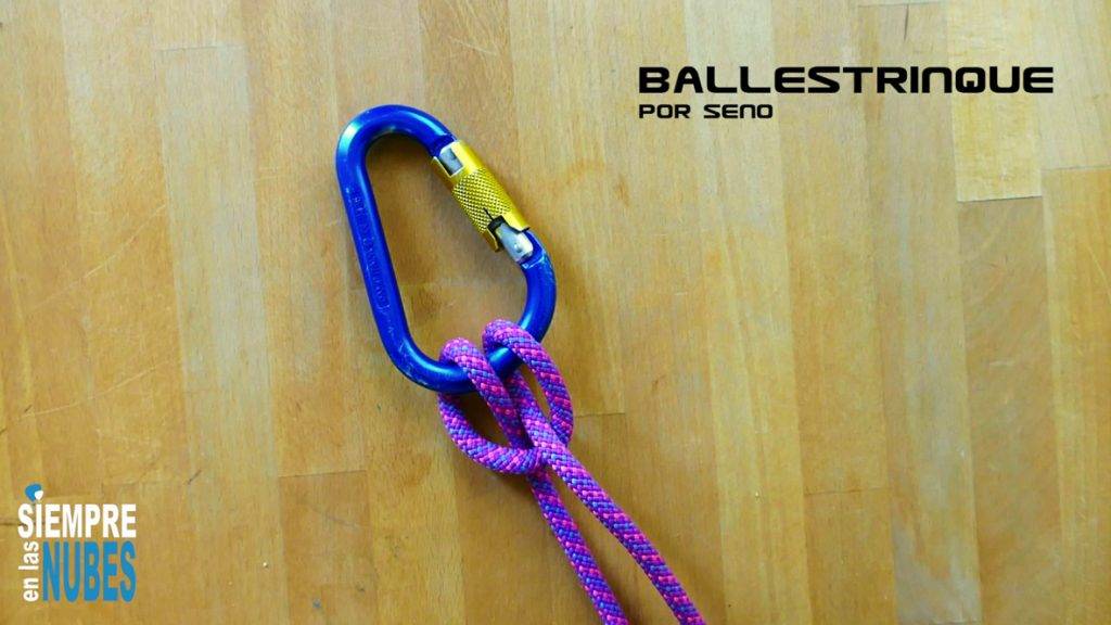 Cómo hacer nudos: Ballestrinque