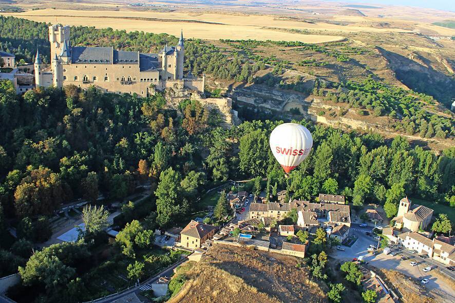 ¿Dónde puedo volar en globo? : Segovia