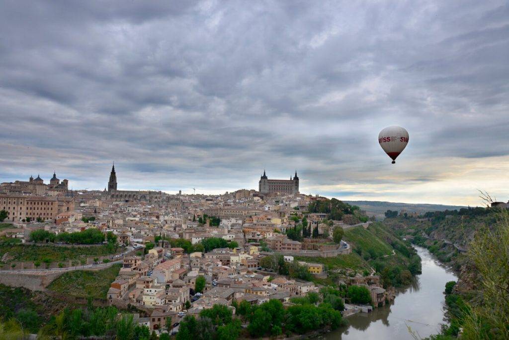 Viajar en globo en Toledo