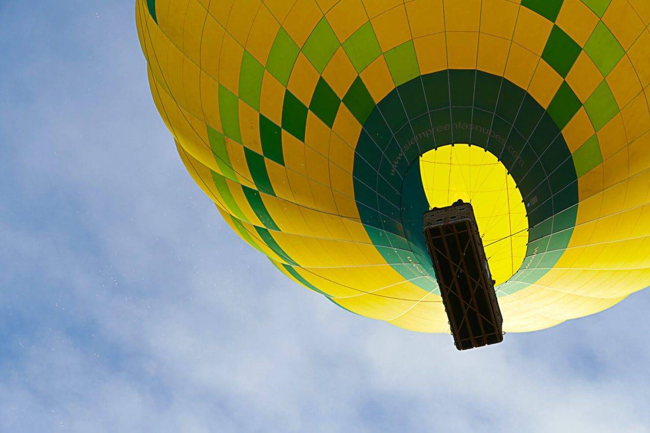 Montar en globo una aventura segura