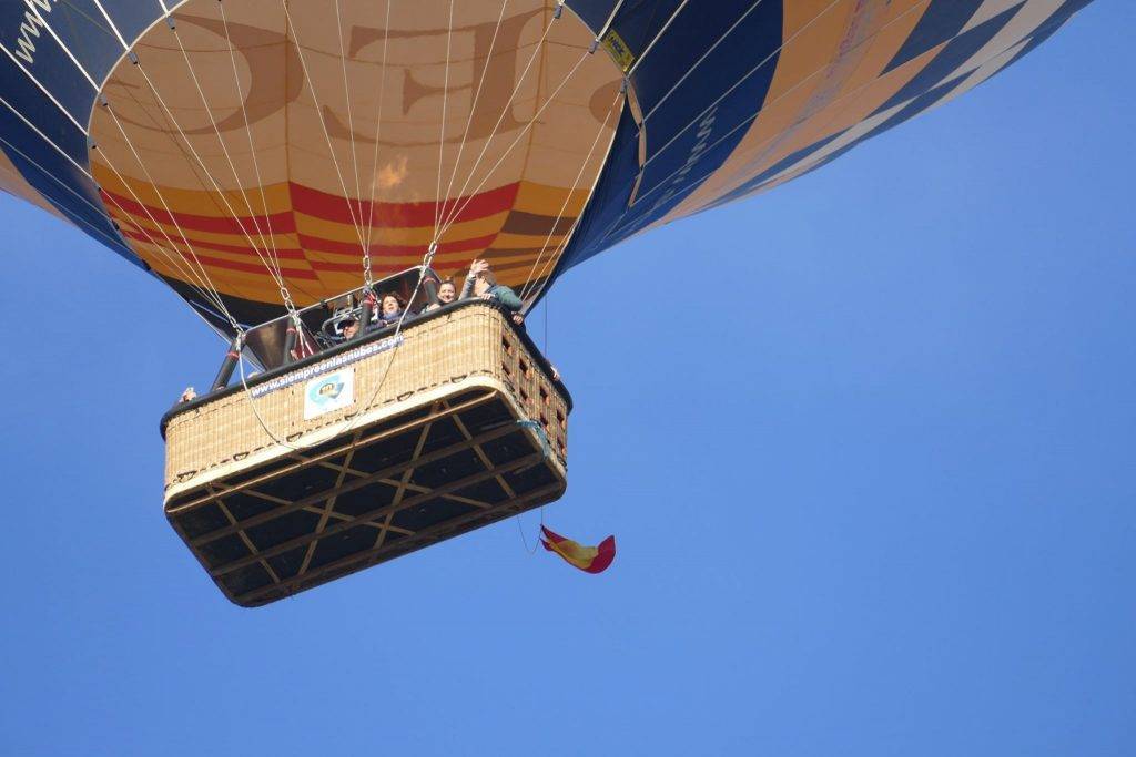 Viaje en globo en Toledo 27-10-19