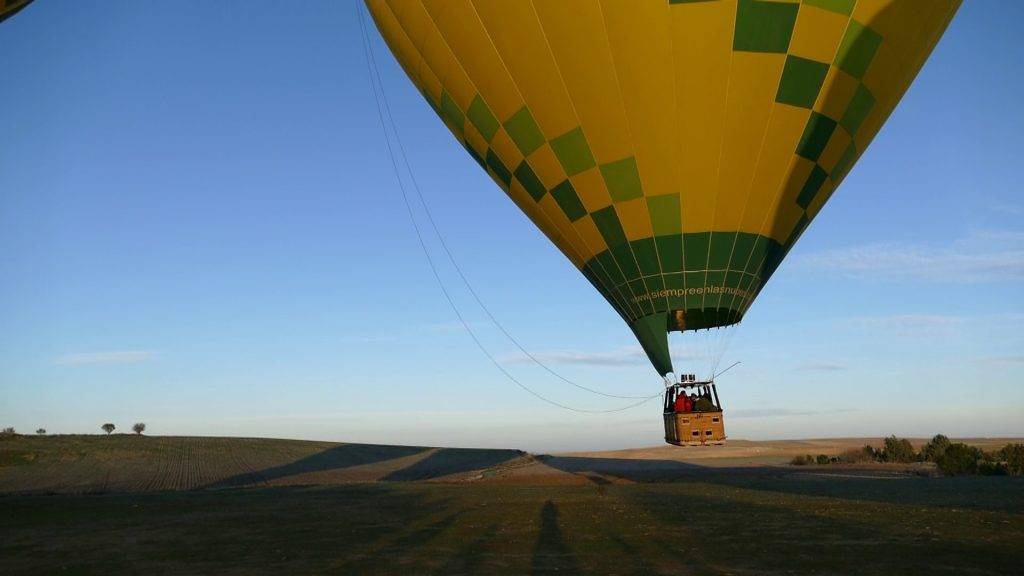 Paseo en globo por Segovia 07/12/2019 Paseo en globo por Segovia 07/12/2019