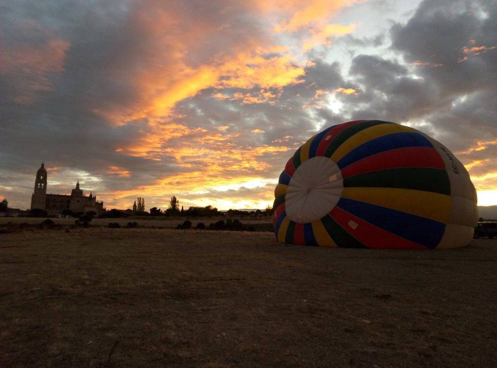 Paseo en globo sostenible