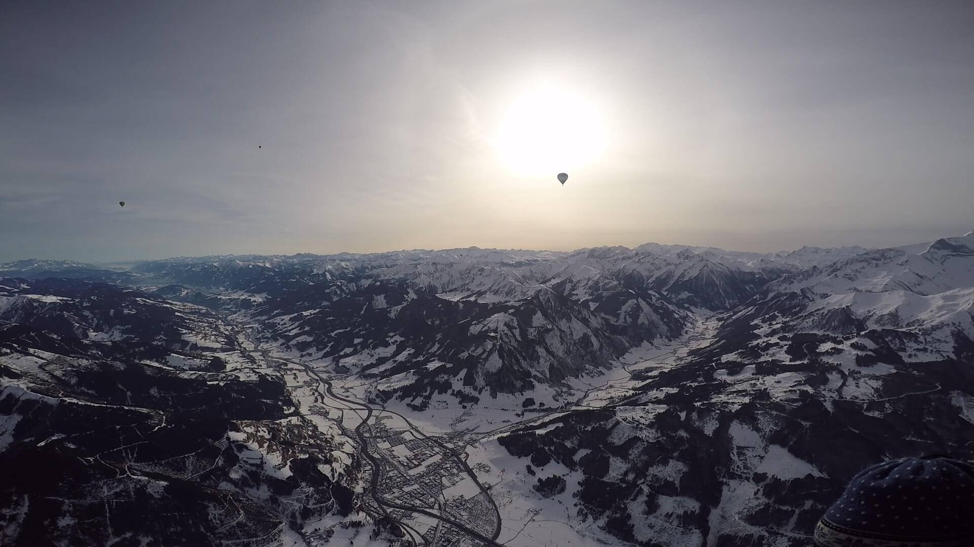 LOS ALPES EN GLOBO