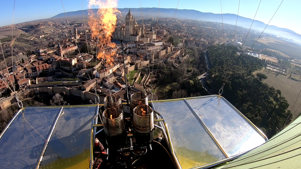 Volar en globo en Segovia