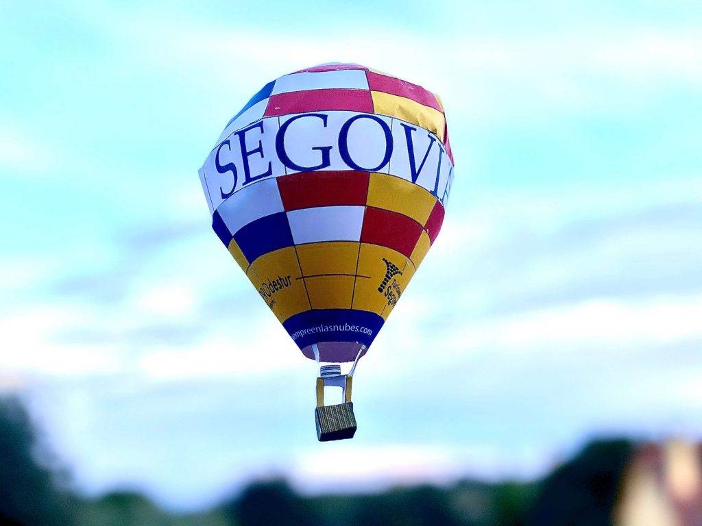 Recortable de globo aerostático