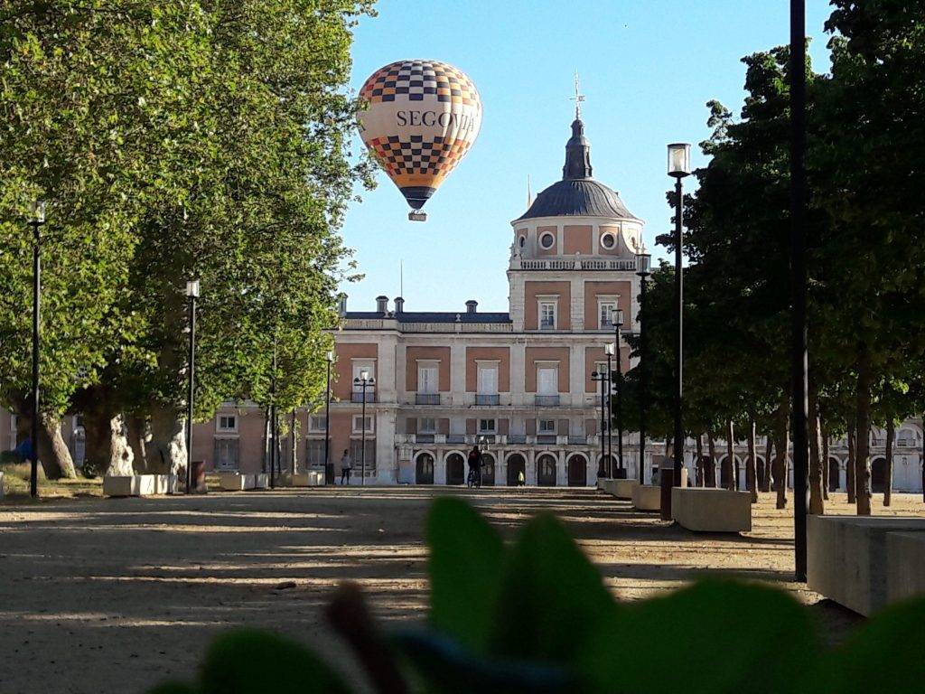 Vuelo en globo en Aranjuez