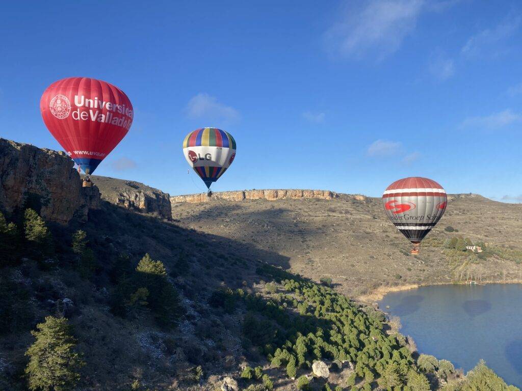 Las Hoces del Duratón en globo