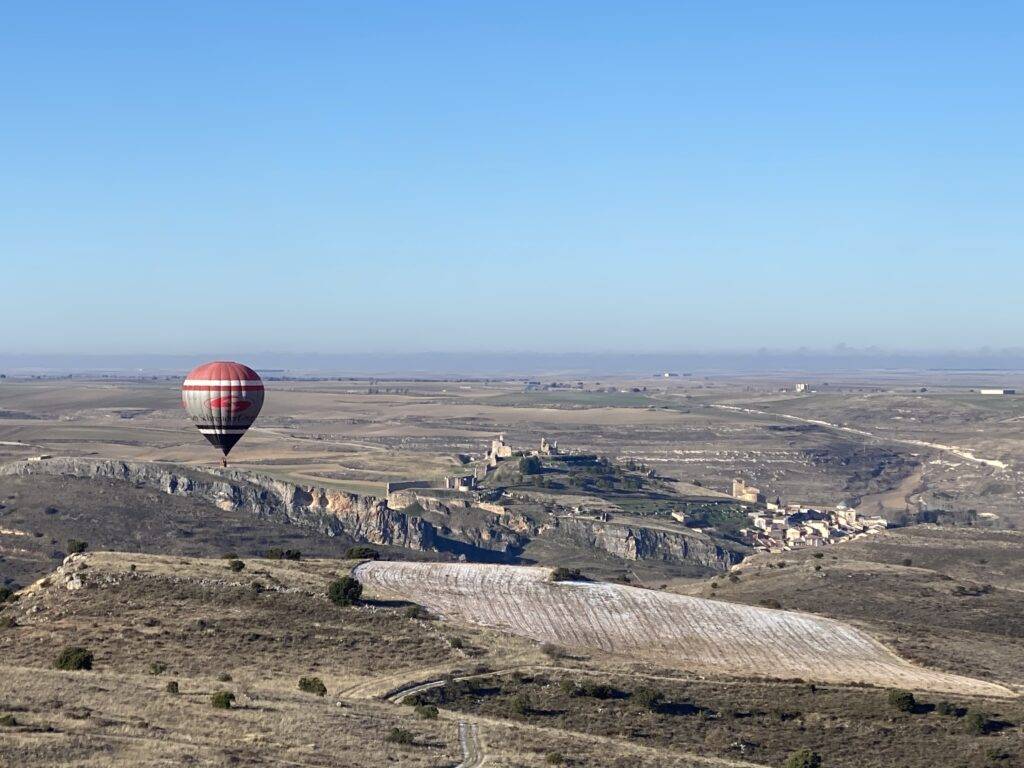 Fuentidueña desde un globo