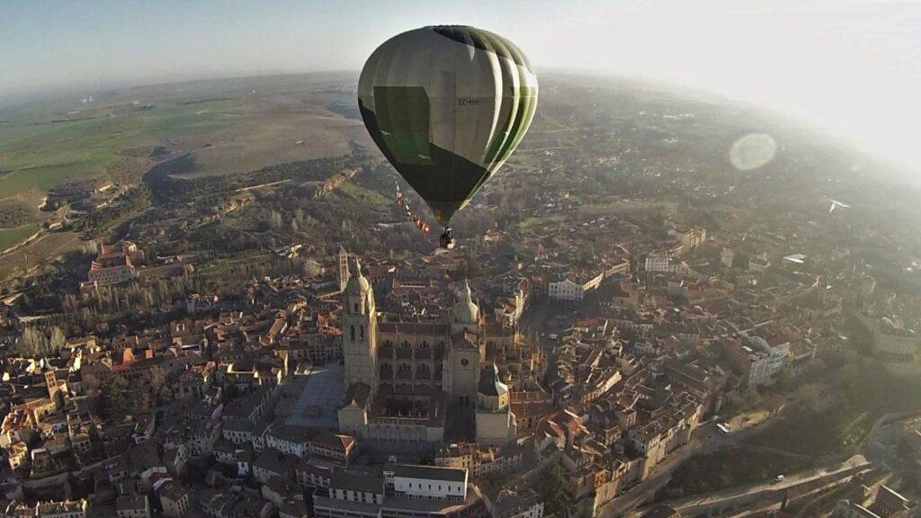 Vuelo privado en globo en Segovia 16-3-21 Vuelo privado en globo en Segovia 16-3-21