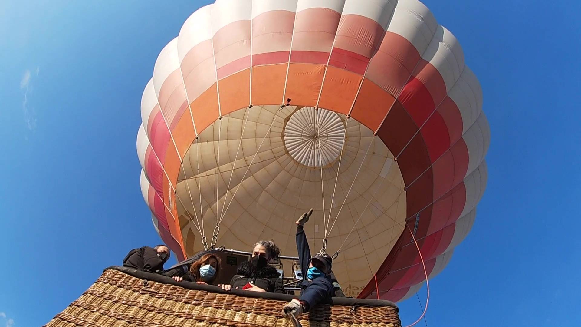 Volar en globo en Madrid 2521 con Siempre en las nubes