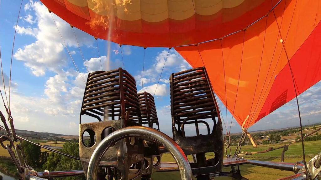 Vuelta en globo en Aranjuez 30-5-21