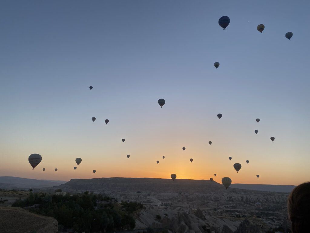 Viajar en globo: Capadocia