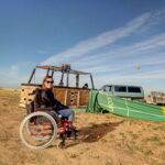 Siempre en las nubes dona dos sillas de ruedas para Turismo de Segovia