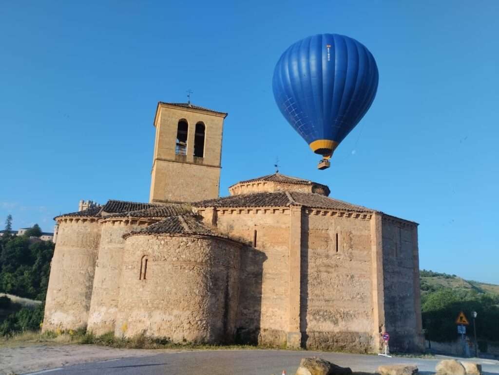 Camino de Santiago en globo