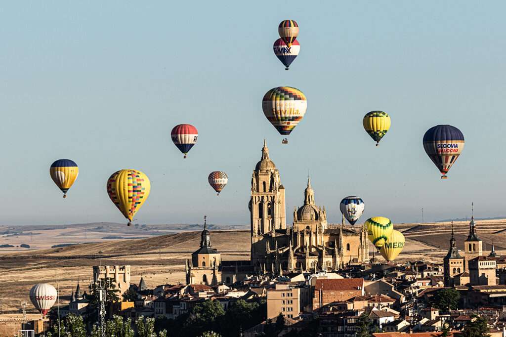 Viaje en globo Segovia guía para reservar paso a paso
